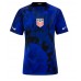 Cheap United States Away Football Shirt Women World Cup 2022 Short Sleeve